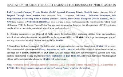 PATCO Invites e-Bids for Vehicle Disposal Through EPADS v2.0