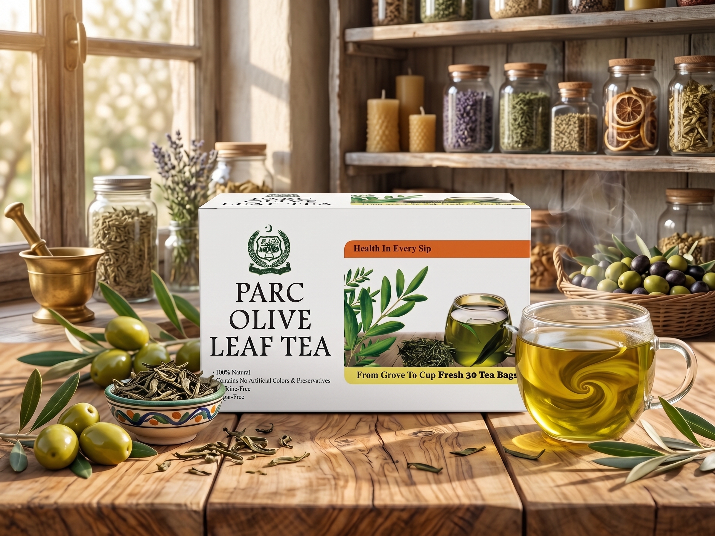 PARC Olive Leaf Tea